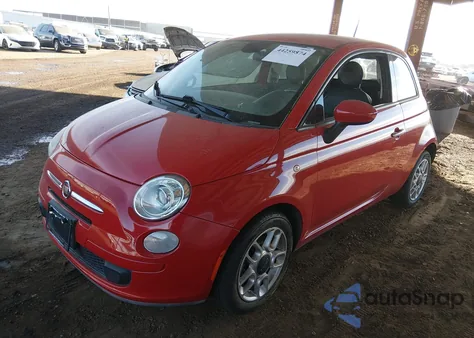 2015 Fiat 500 Pop z USA, uszkodzony, nr VIN 3C3CFFAR6FT609833